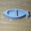 Patrón en Forma de Pez Doble Tazón para Mascotas Tazón para Gatos Tazón de Agua Tazón para Perros Tazón de Comida Adecuado para Gatitos Gatos Pequeños y Perros Tazón de Comida Venta al por Mayor