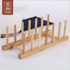 Prateleira de Armazenamento para Cozinha, Suporte com Drenagem para Tigelas, Tábua de Corte Doméstica, Suporte para Pratos, Copos, Pratos, Bolo de Chá, CD, Prateleira de Armazenamento de Bambu, Personalizável