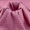Nuevas tiras de burbujas horizontales de alta elasticidad, 220 g, textura coreana súper elástica, tops plisados, telas para ropa infantil, venta al por mayor