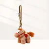 Llavero de Peluche Mascota Año del Caballo Muñeco de Peluche Colgante Accesorio para Bolso