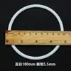 DIY Filtro dos Sonhos Acessórios Artesanais Materiais Anel de Plástico Branco Cola Anel Redondo Círculo Coração Anel de PP