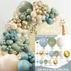 Juego de Globos Transfronterizo al por Mayor Tema Globos de Cumpleaños Guirnalda para Fiesta Arco Cadena de Globos para Niños Decoración Arreglo