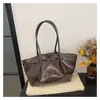 Bolsa de Axila Francesa Grande Capacidade Nova Bolsa Tote Retrô Bolsa de Ombro Único Casual Feminina Versátil Bolsa para o Dia a Dia