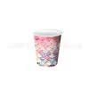 Tema de Sirena Escama de Pez Fiesta Cumpleaños Infantil Pancarta Fondo Papel Decorativo Charola Taza de Papel Servilleta Mantel Suministros