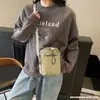 Bolsa para Celular Leve Ultrafina Impermeável Lona Bolsa Pequena Masculina e Feminina Estilo Japonês Bolsa Transversal Nova Versátil Bolsa para Caminhada