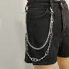 Cadena de Cintura de Espinas Punk Hip-Hop Transfronteriza Europea y Americana Moda Femenina Sexy Estilo Oscuro Cadena Colgante Múltiples Capas Cadena para Pantalones