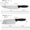 Especialmente Diseñado para Juego de Cuchillos de Cocina Brasileños, Cuchillo para Filete de Acero Inoxidable, Cuchillo Occidental Dentado, Cuchillo para Deshuesar, Juego de Cuchillos de Nueve Piezas