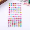 Adesivos de Diamante Coloridos Transfronteiriços Adesivos Acrílicos Adesivos de Recompensa Criativos Feitos à Mão para Crianças e Meninas Adesivos