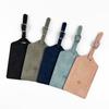 Bolsa para pasaporte antimagnética de piel PU etiqueta de equipaje traje piel antirrobo cepillo tarjetero RFID bolsa para identificación en stock funda para pasaporte
