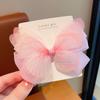 Cor das crianças Hairpin Super Fairy Bow Hairpin Girl's New Hair Acessórios Baby's Hair Girl's Ball Headwear