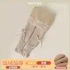Leggings térmicos para niña otoño e invierno ropa exterior forrados de polar engrosados mallas de invierno enteras para niños mallas de pie para bebé