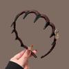 Diadema Elegante de Caña Alta para Mujer Nuevo Estilo 2025 Versátil para Salir con un Toque de Lujo Ligero Diadema Accesorio para el Cabello para Mujer de Gama Alta