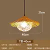 Lámpara colgante de bambú tejido, iluminación de nuevo estilo chino, lámpara de sala de té y restaurante tejida con ratán estilo Zen, linterna de bambú estilo japonés, pantalla de lámpara antigua para casa de huéspedes