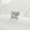 Pendientes de tachuela unisex de alta gama para nicho con incrustaciones de microcirconitas en forma de estrella, brazaletes para la oreja de estrella de mar, pendientes para piercing de cartílago
