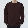 Sudadera Pesada de Capa de Aire 3D para Hombre Otoño Invierno Nueva Cuello Redondo Holgada Capa Base Interna Venta al por Mayor Directa de Fábrica