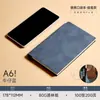 A6 Couro de Ovelha Bolso para Caderno Tamanho de Bolso Negócios Escritório Couro Macio Bloco de Notas Espessado Personalizável com Impressão de Logo