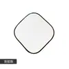 Espejo de baño de forma especial Decoración de pared Espejo colgante Inodoro Baño Lámpara frontal Lavabo Espejo de baño sin perforaciones