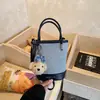 Bolso Cubo Elegante de Gran Capacidad de Moda Bolso Cruzado Coreano Bolso de Hombro para Mujer