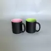 Tazas Personalizadas al por Mayor que Cambian de Color Tazas de Color Cambiante Escarchadas de 11 oz Tazas Mágicas de Colores
