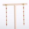 Pendientes Populares de Acero de Titanio para Damas Europeas y Americanas Estilo Bohemio Borla Simple Pendientes para Damas Venta al por Mayor de Comercio Exterior