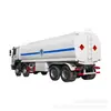 Camión Pesado Chino Howo de 12 Ruedas Tanque Cisterna de Petróleo de 30 Metros Cúbicos Vehículo de Transporte de Combustible Tanque Cisterna de Aleación de Aluminio