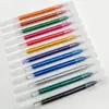 Bolígrafo de Gel con Purpurina Super Poderoso de Colores Marcador Fluorescente Punta de Bala Marca Puntos Importantes Estudiante Alta Apariencia Diario Bolígrafo para Dibujo