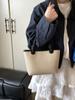 Bolso Bandolera Versátil para Mujer 2026 Nuevo Estilo Coreano Bolso Tote Pequeño Bloqueo de Color Bolso Cubo Casual