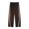 Pantalones Deportivos Rectos Nuevos de Primavera y Verano Estilo Americano Pantalones Casuales de Moda Pierna Ancha Suelta Deportivos Rayas Laterales Largos Venta al por Mayor
