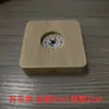 Lámpara de Noche Creativa Totalmente Ecológica, Recargable por Type-C, Sensible al Tacto, Base Luminosa de Madera Maciza, Acrílico Espesado