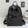 Mochila de verano retro transfronteriza para estudiantes universitarios, mochila unisex de moda para el campus, mochila de gran capacidad para viajes