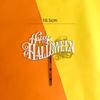 Nova decoração do bolo de halloween castelo morcego duplo acrílico bolo cartão de inserção do partido suprimentos decoração do bolo