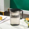 Botella de agua fría para refrigerador, taza de agua fría para el hogar, gran capacidad, resistente a altas temperaturas, cubo para bebidas de té de frutas, jarra para agua fría, botella de agua helada