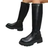 Botas 2026, botas altas, nuevos estilos de otoño e invierno, botas altas para mujeres menudas, diseño interior que aumenta la altura, botas de montar, realzadoras de altura, antideslizantes, botas de cuero casuales