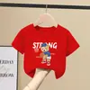 Ropa para Niños Camiseta de Manga Corta para Niños Ropa de Verano 2026 Nuevo Estilo Niños Tallas Mediana y Grande Niños Algodón Puro Verano Camisetas de Verano para Niños Camisetas de Moda