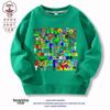 Sprunki Caixa de Ritmo Musical Rodeando Primavera e Outono 2025 Nova Blusa de Moletom Infantil Algodão Meninos e Meninos Tendência