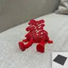 Decoración de escritorio creativa de Año Nuevo, letrero de carácter auspicioso, fortuna, prosperidad, felicidad, riqueza, tridimensional móvil de impresión 3D, el más vendido
