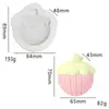 Molde de Pellizco Tejido de Invierno Muñeco de Dibujos Animados Oso Sombrero de Pellizco DIY Guantes Suéter Molde de Silicona