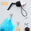 Brinquedos para Gatos Brinquedos para Gatos Cabeça de Reposição Grande Coleção Brincadeira Interativa Suprimentos para Animais de Estimação Transfronteiriço Desenho Animado Polvo Brinquedos para Gatos