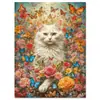 Pintura de Diamante de Animais Pequenos Fofos Lindo Diamantes Redondos Diamantes Completos Sala de Estar Quarto de Crianças Pintura Decorativa Pendurada Fábrica Direta