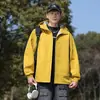 Jaqueta softshell para casal, jaqueta masculina forrada com fleece para primavera e outono, corta-vento e impermeável, vestuário externo para camping e caminhada ao ar livre, unissex