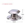 Tapa de wok con cuenta superior de acero inoxidable engrosada Asa universal para olla Tapa giratoria Accesorios para ollas de cocina Fabricantes al por mayor