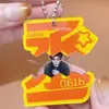 Merchandise de Celebridades Zhang Linghe/Zhao Lusi/Wang Sulong e Outros Chaveiros Acrílicos Deslizantes