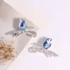 Nova Flor Tulipa de Liga com Furo Reto Contas Soltas Corrente para Celular DIY Corrente de Chaveiro Corrente de Bolsa Acessórios de Joia