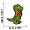 Paraíso dos Dinossauros Xiao Tian Tecido Bordado Adesivo Decoração de Roupas Patch Pequeno Dinossauro Bordado Adesivo Adesivo de Combinação para Bolsa