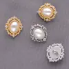 Casaco Suéter Botão de Metal Corte Diamante Estilo Tweed Decoração de Roupa Botões Costurados à Mão Sapatos e Chapéus DIY Em Estoque