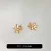 Flor de Seis Pétalos de Oro de 14 Quilates Relleno que Conserva el Color Portacuentas Separador Hecho a Mano DIY Joyería de Cristal Pulsera de Perlas Accesorios Separadores de Cuentas