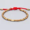 Pulsera Nueva Transfronteriza Pulsera de Cuentas de Cobre con Forma Especial Tejida a Mano Pulsera Creativa de Cuentas de Cobre En Stock