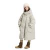 [En Stock] Nueva Chaqueta de Algodón Rellena de Plumón Larga Gruesa Cálida para Niñas Otoño e Invierno Chaqueta Estilo Coreano para Niños Medianos y Grandes