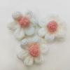 Flor de Ganchillo de Lana Flor Pomposa Flor de Seis Pétalos Broche Adorno para la Cabeza Accesorios para la Ropa Empaque de Regalo Venta al por Mayor Decoración Floral Creativa