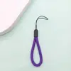 Lanyard Corto de Poliéster Colorido para Teléfono Móvil, Taza de Agua, Ventilador, Disco USB, Juguete, Colgante Antiperdida, Accesorios de Joyería de Metal